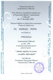 Premiul Academicianul C. Sibirschi